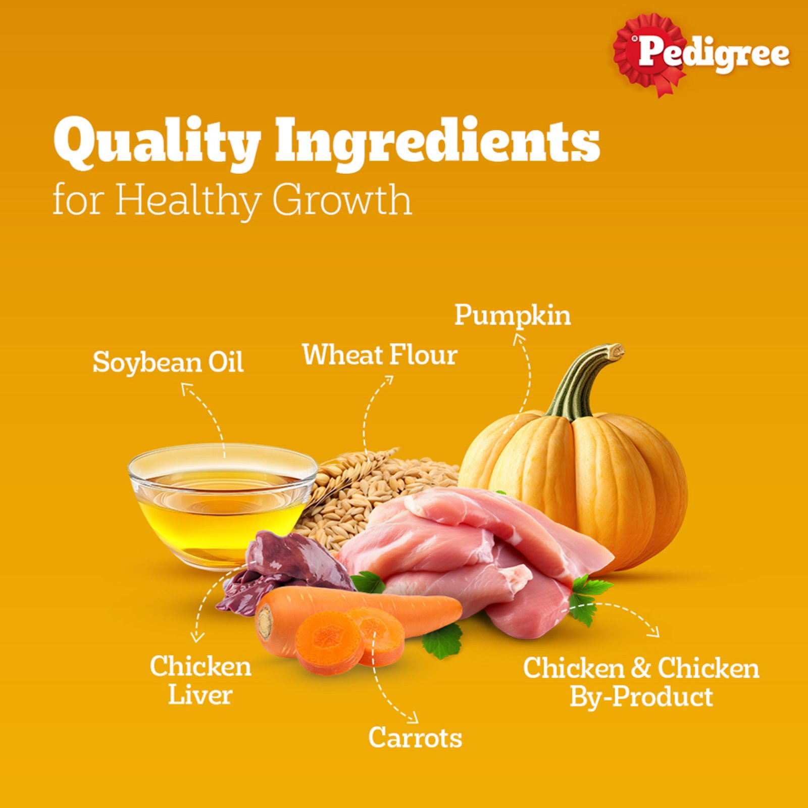 Pedigree Puppy Wet Dog Food, Chicken Liver in Loaf with Vegetables