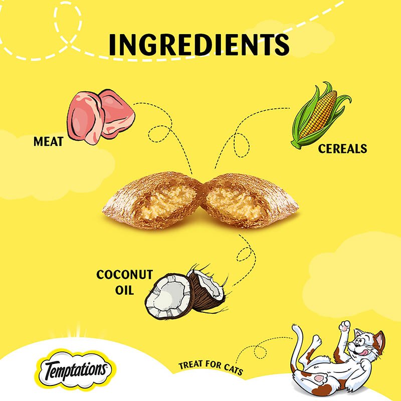 Temptations Cat Treat, Tempting Tuna Flavour - 85 g