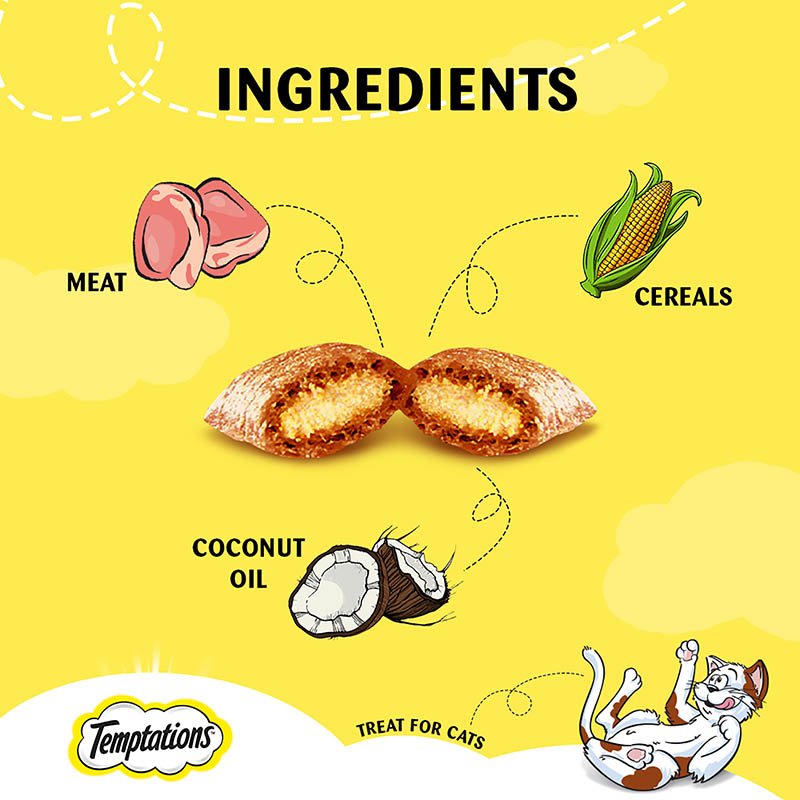 Temptations Cat Treat, Seafood Medley Flavour - 85 g