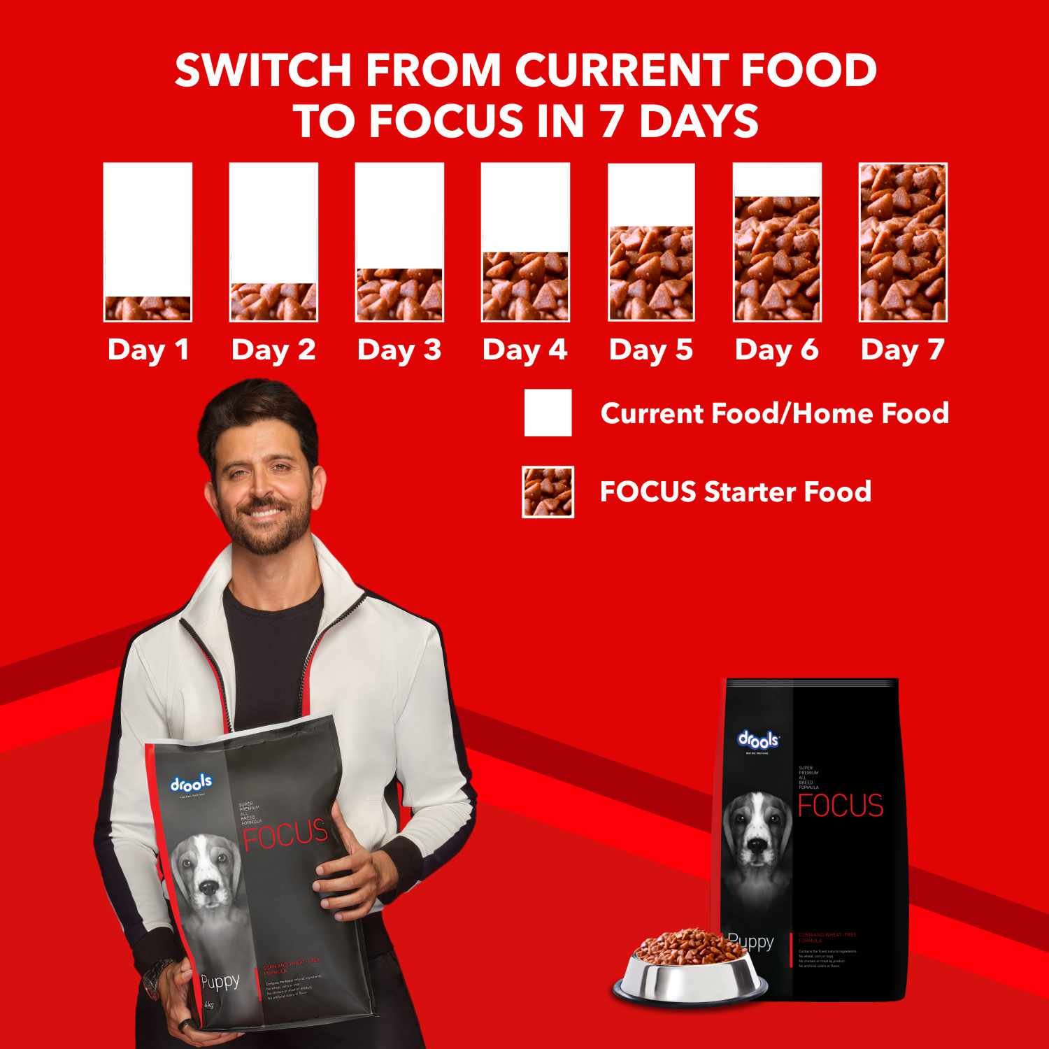 Drools Focus Puppy Super Premium Dog Food