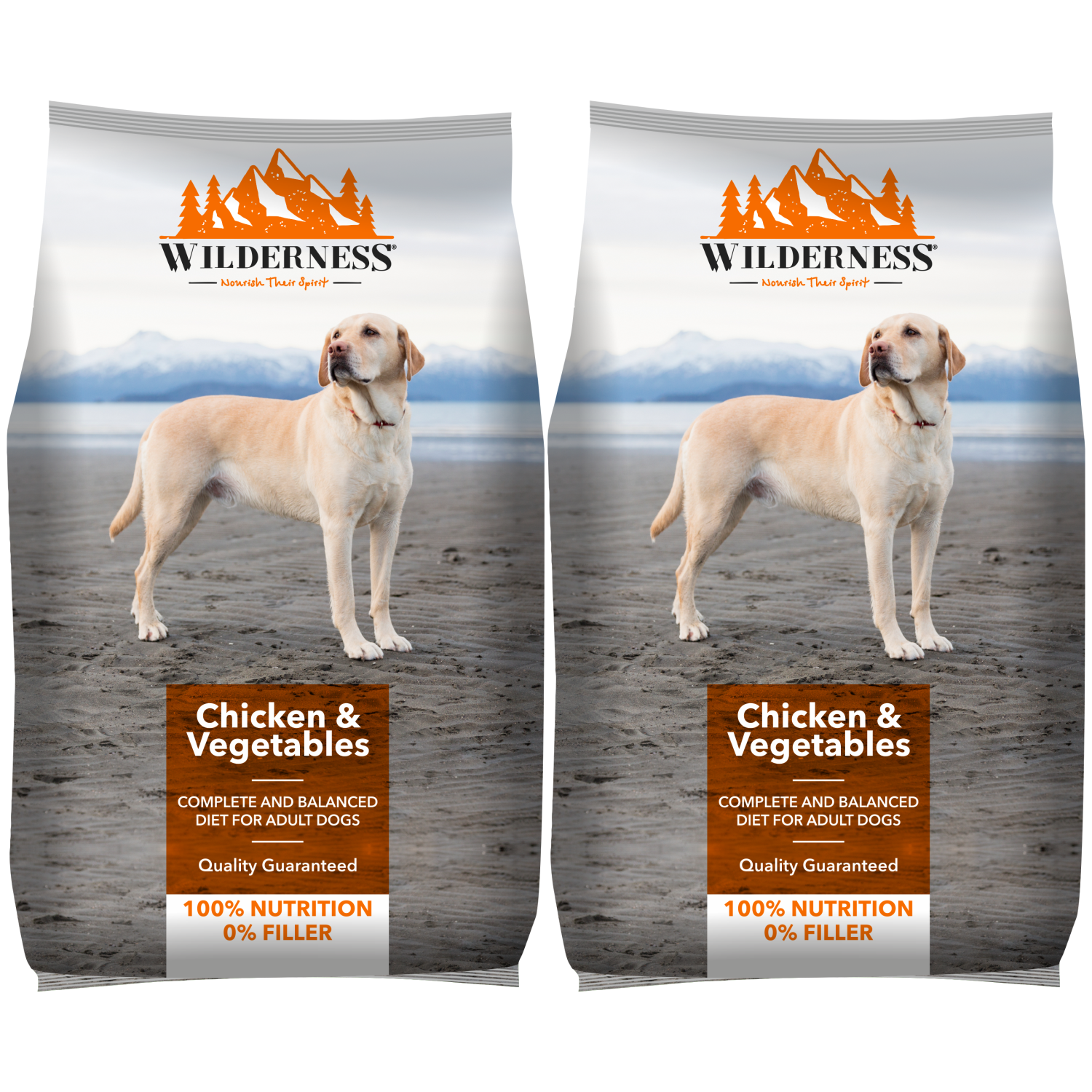 Wilderness Chicken and Vegetables Adult Dog Food ( Buy 1 Get 1 Free)