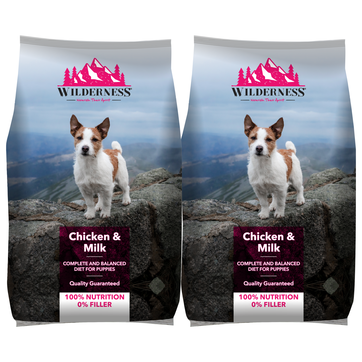 Wilderness Chicken and Milk Puppy Dog Food ( Buy 1 Get 1 Free)