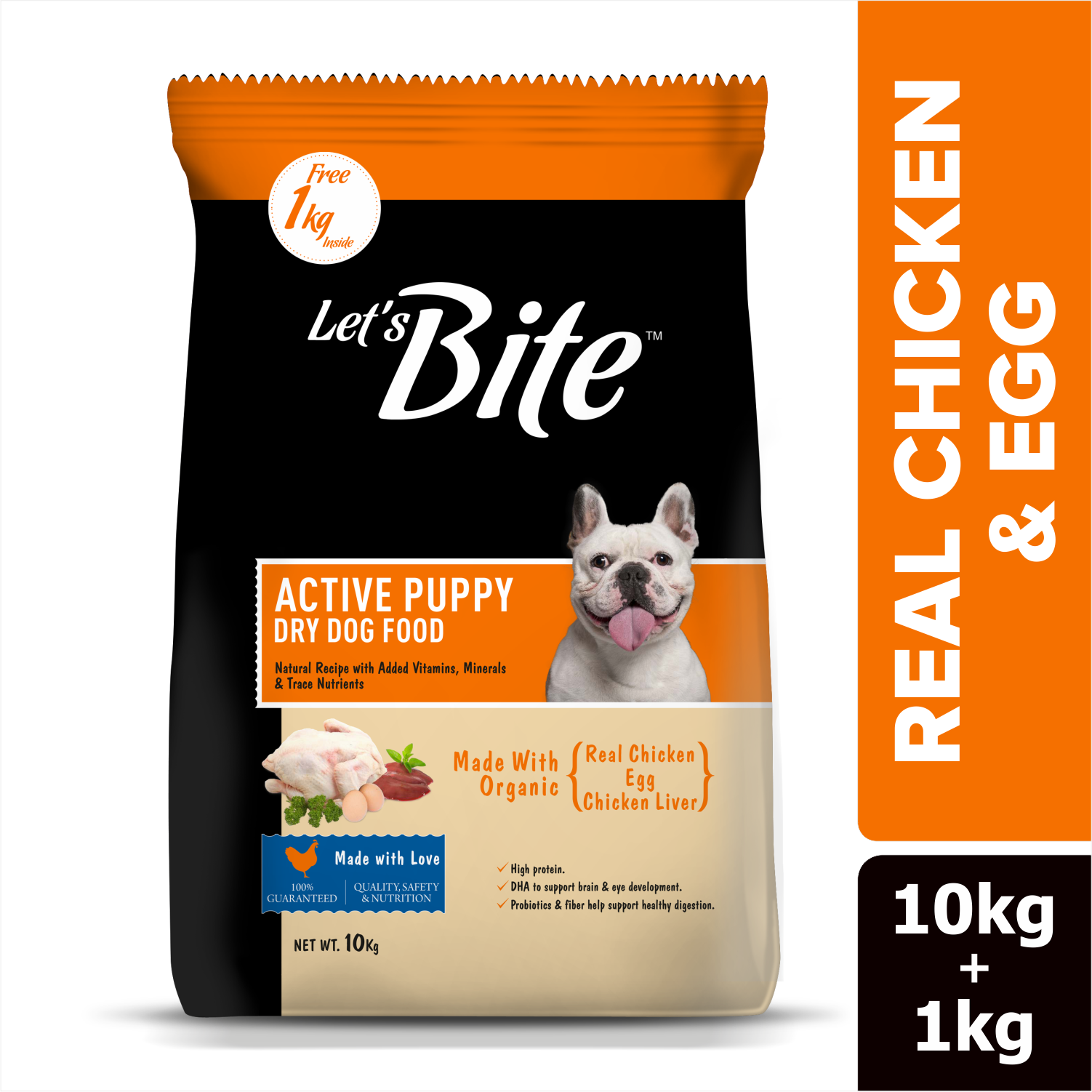 Let's Bite Active Puppy Dog Food