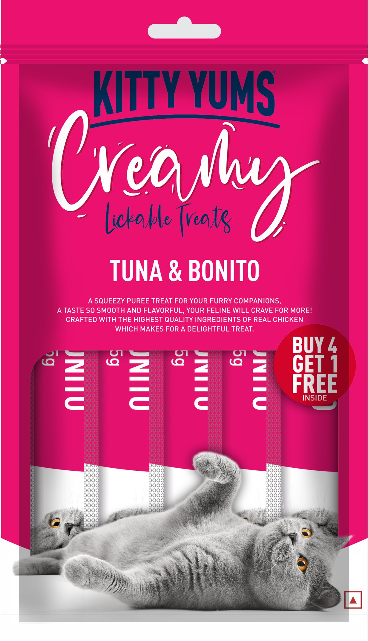 Kitty Yums Creamy Tuna & Bonito