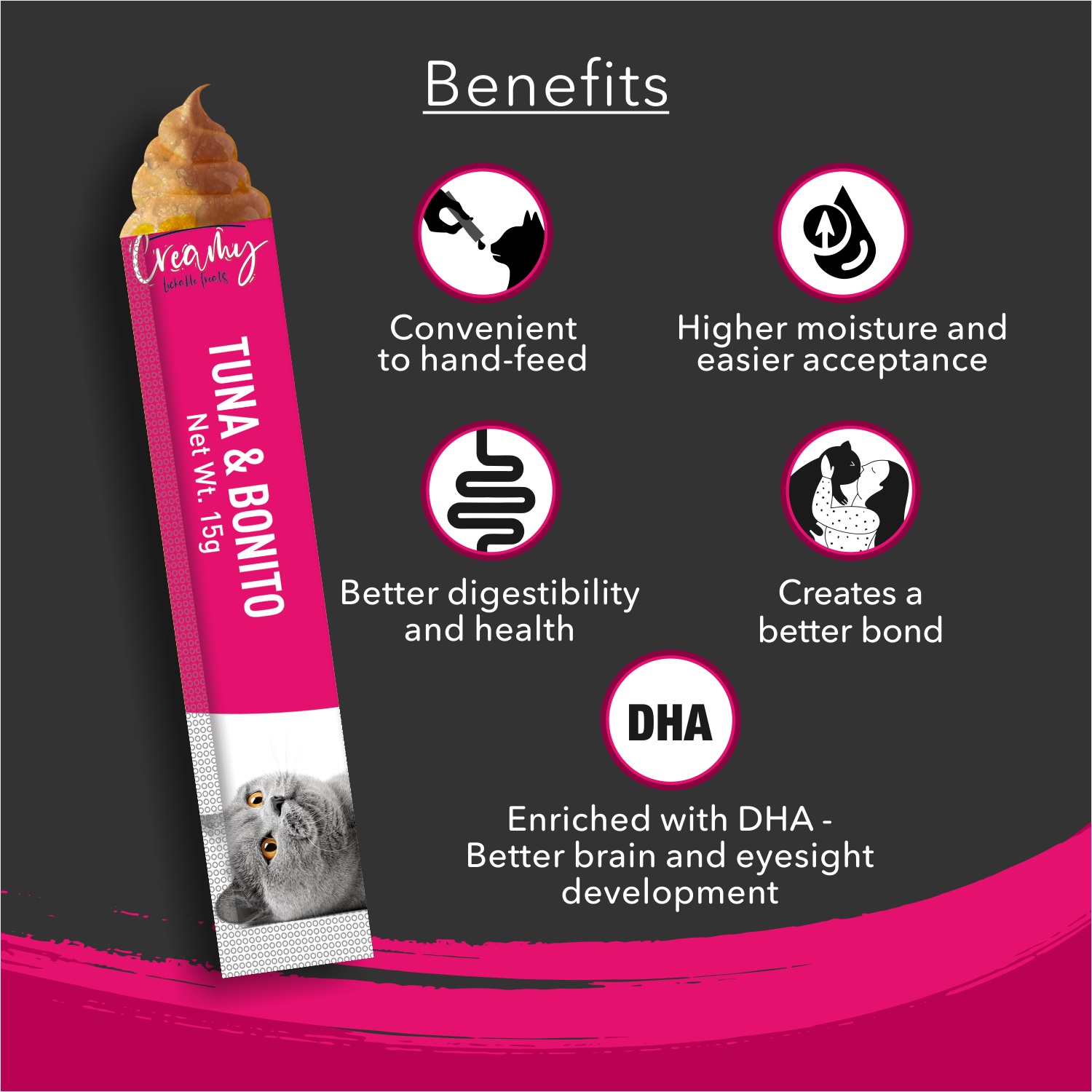 Kitty Yums Creamy Tuna & Bonito