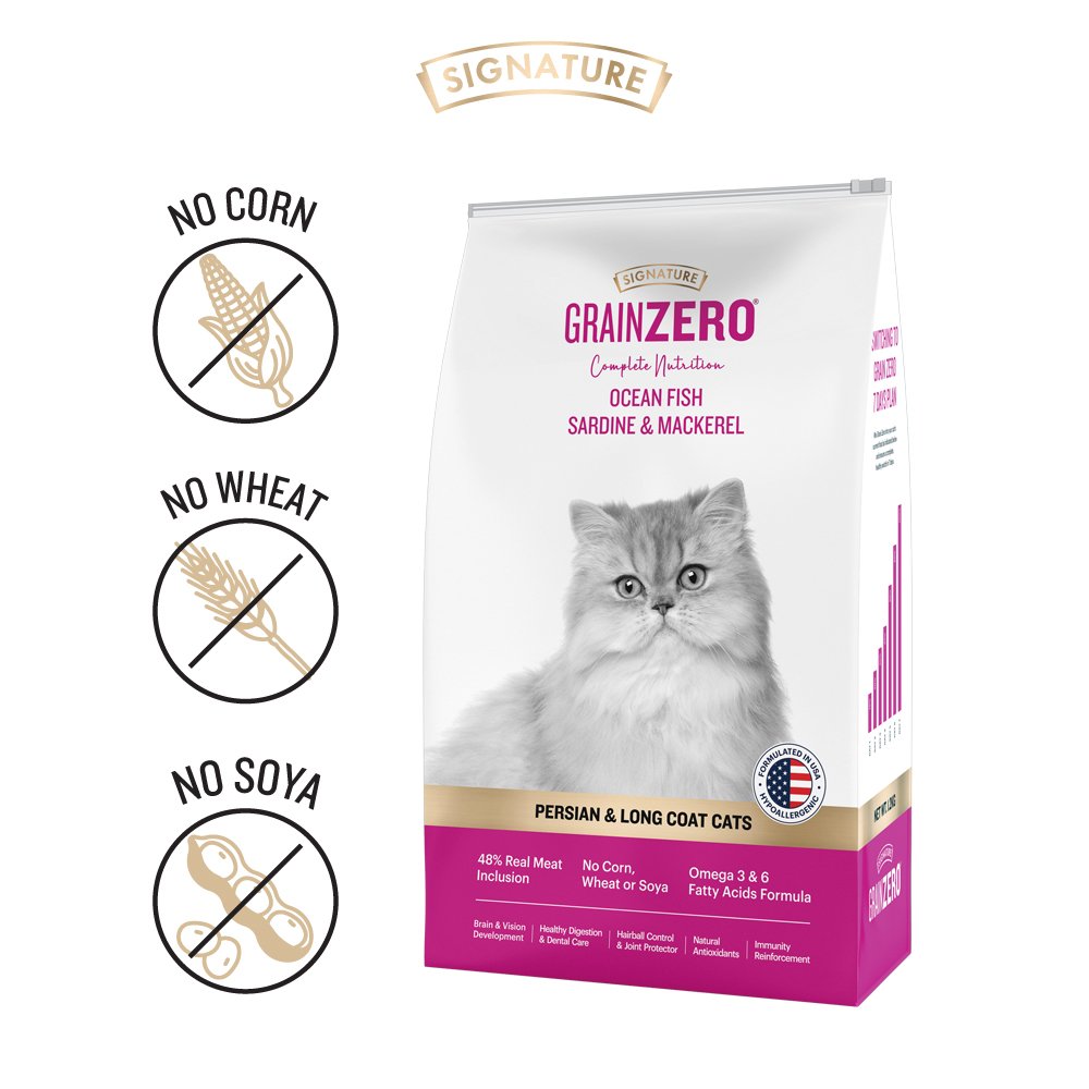 Grain Zero kitten Ocean Fish, Sardine and Mackerel Dry Cat Food