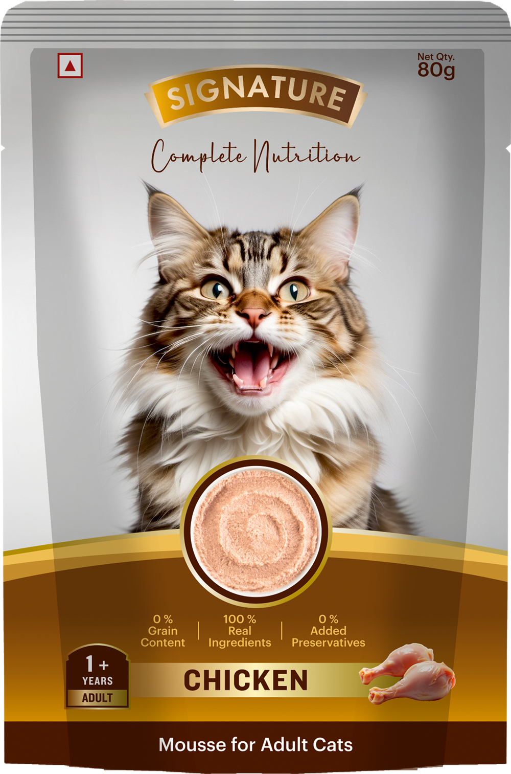 Signature Grain Zero Chicken Mousse Adult Cat Wet Food
