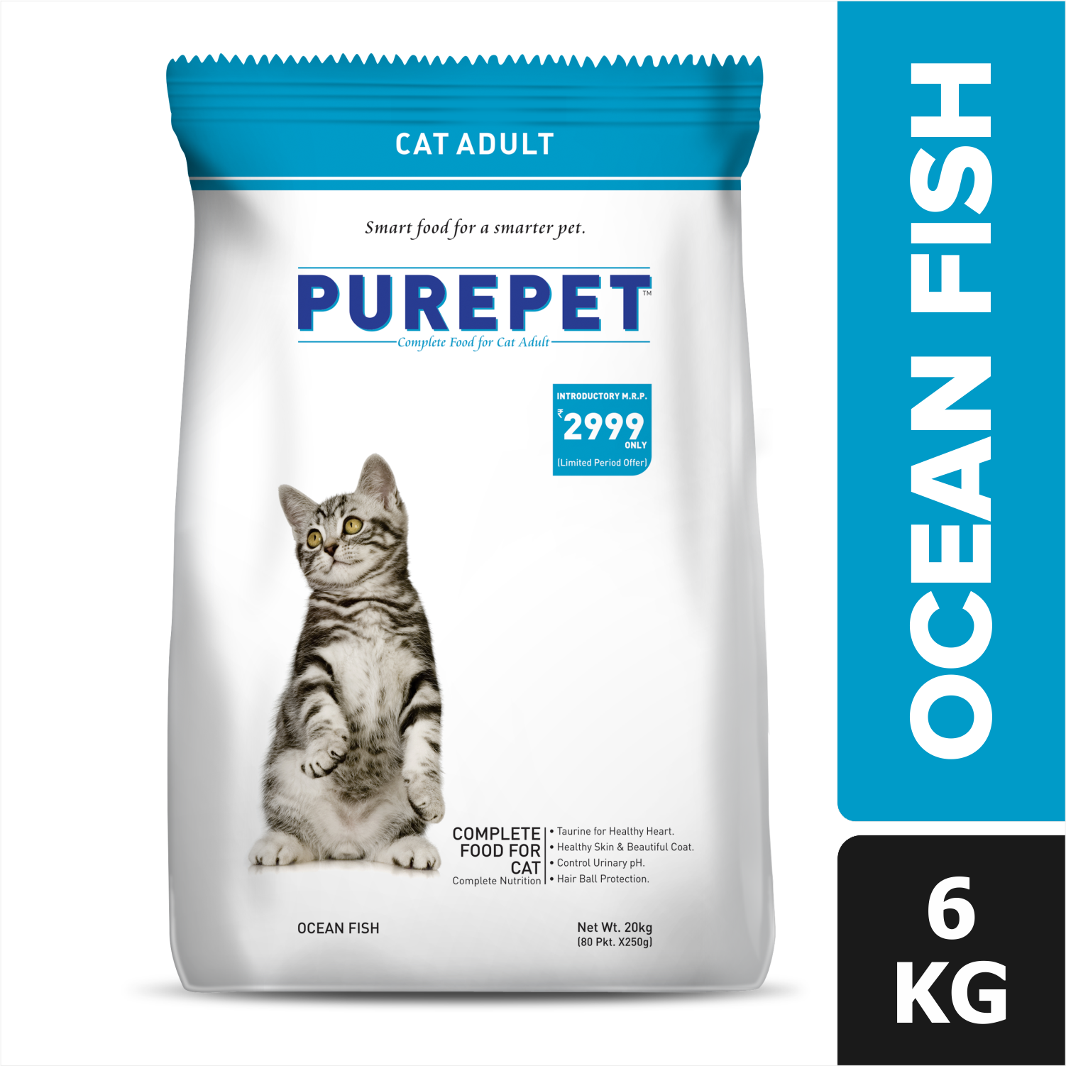 Purepet Ocean Fish Adult Cat Food