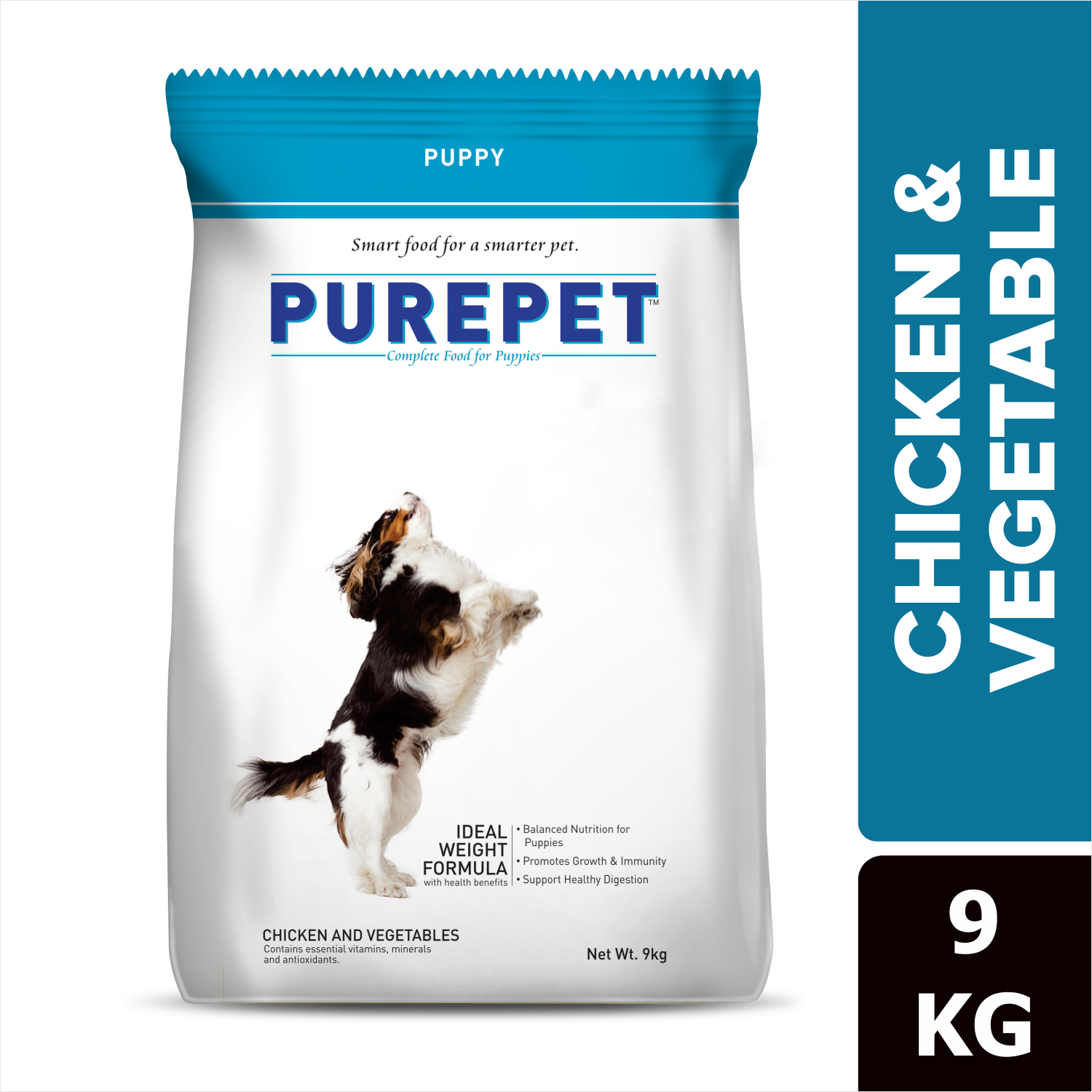 Purepet Chicken & Veg Puppy Dog Food