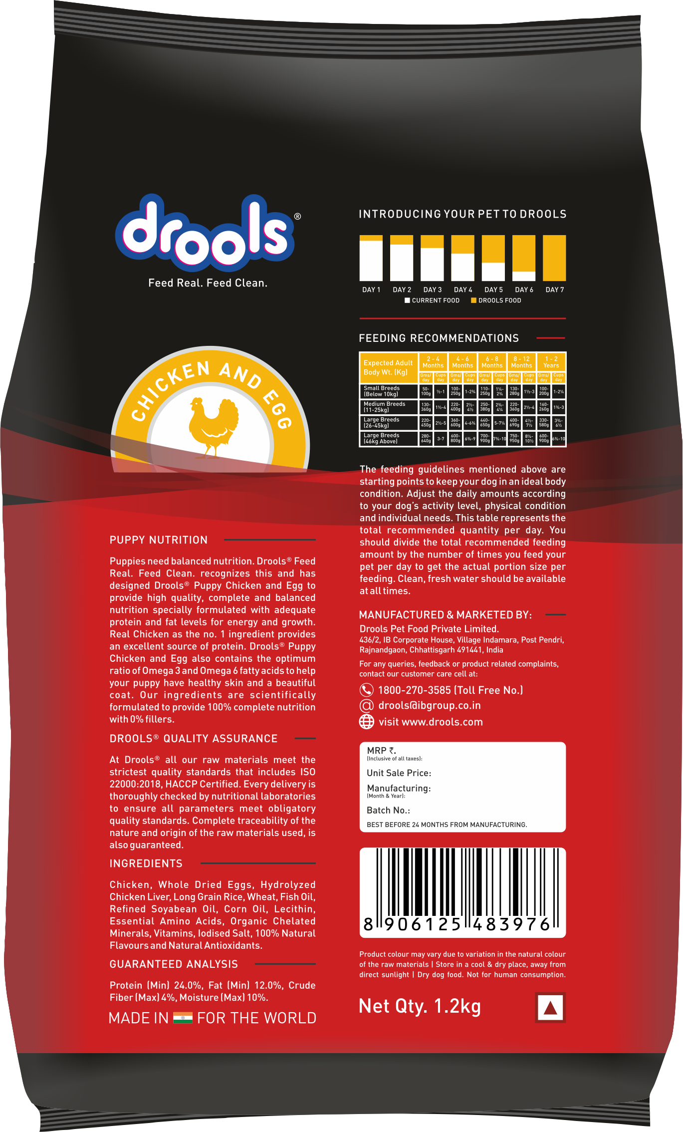 Drools Chicken and Egg Puppy