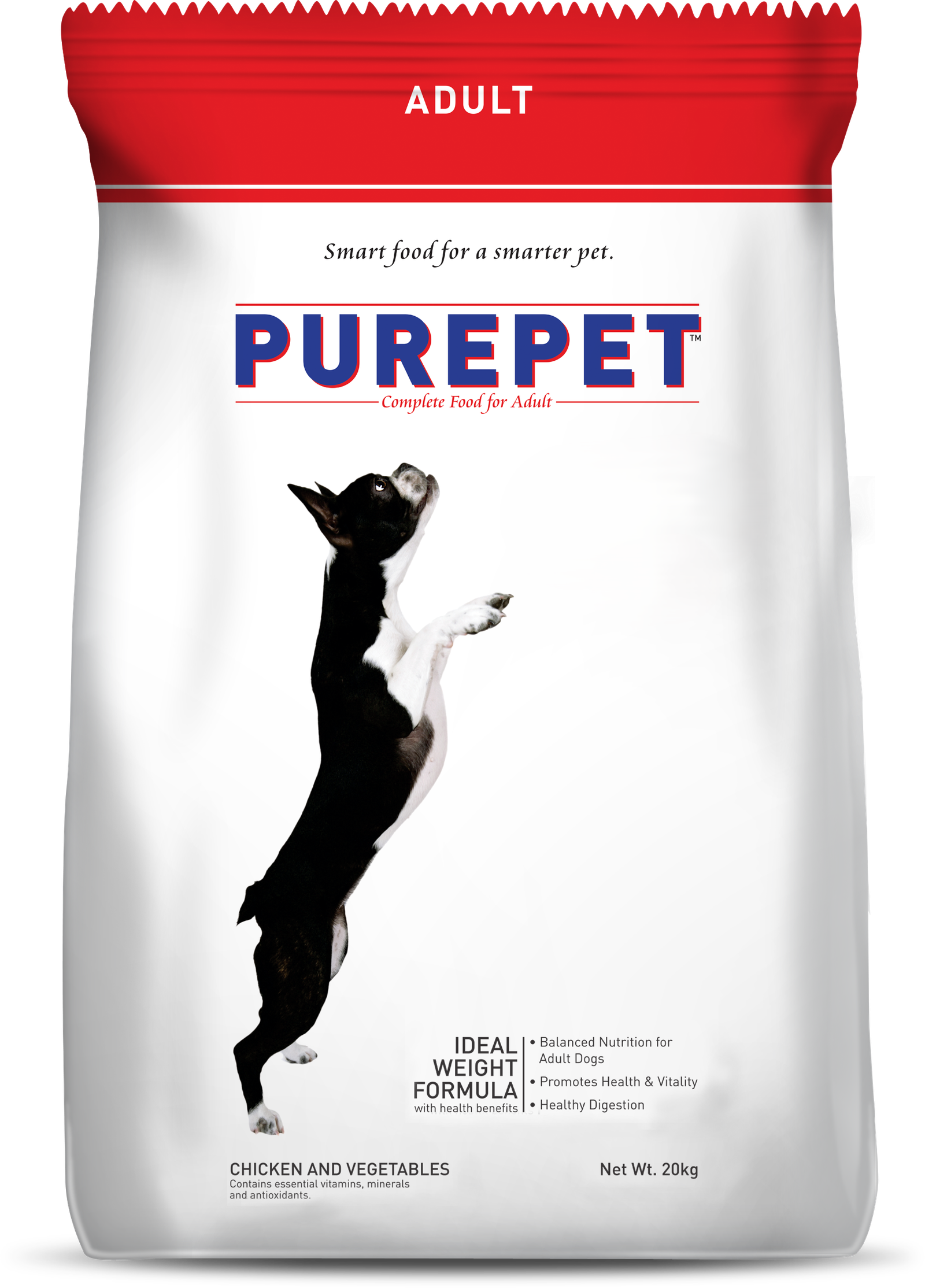 Purepet Chicken & Vegetable Adult Dog Food