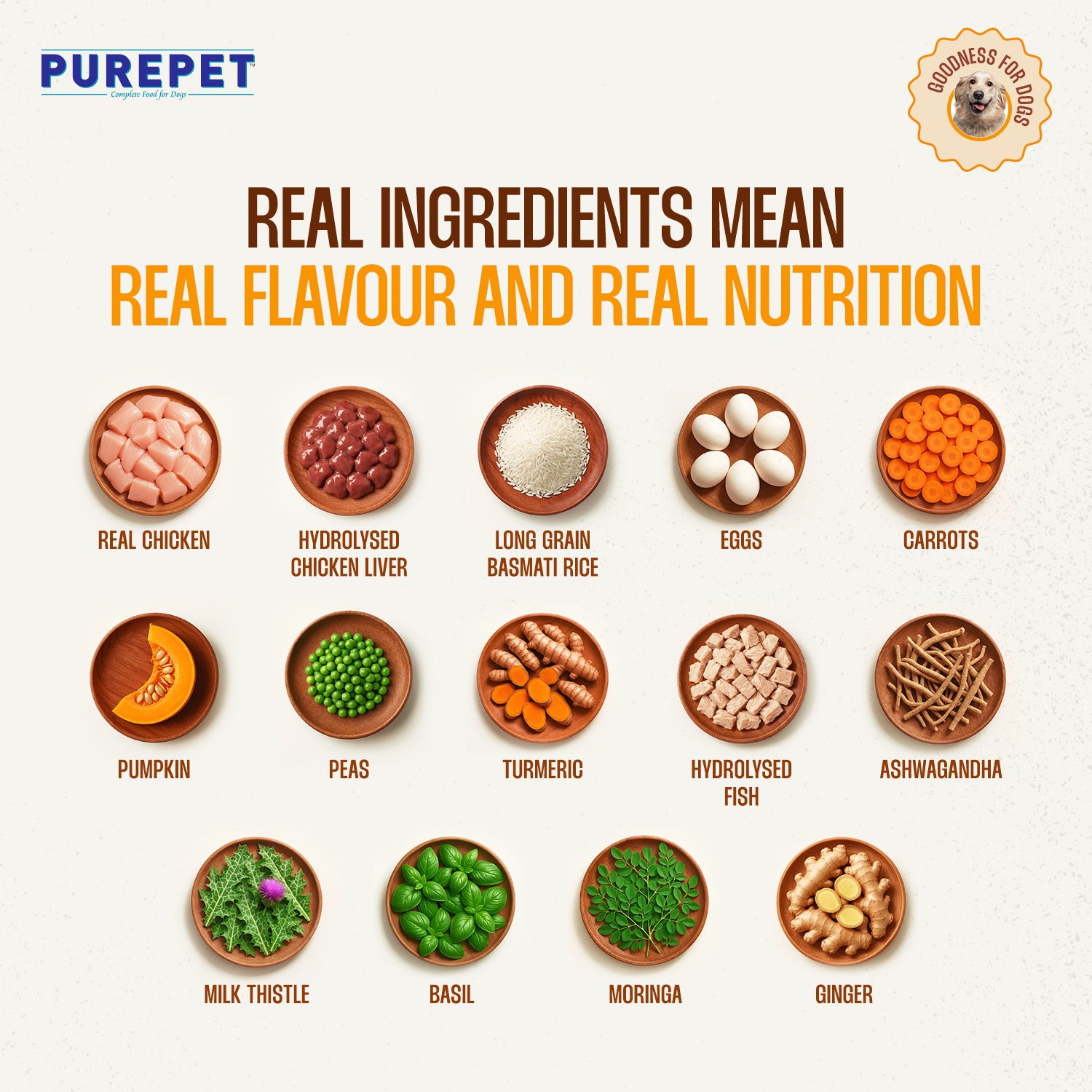 PurePet Chicken Biryani Fresh Dog Food