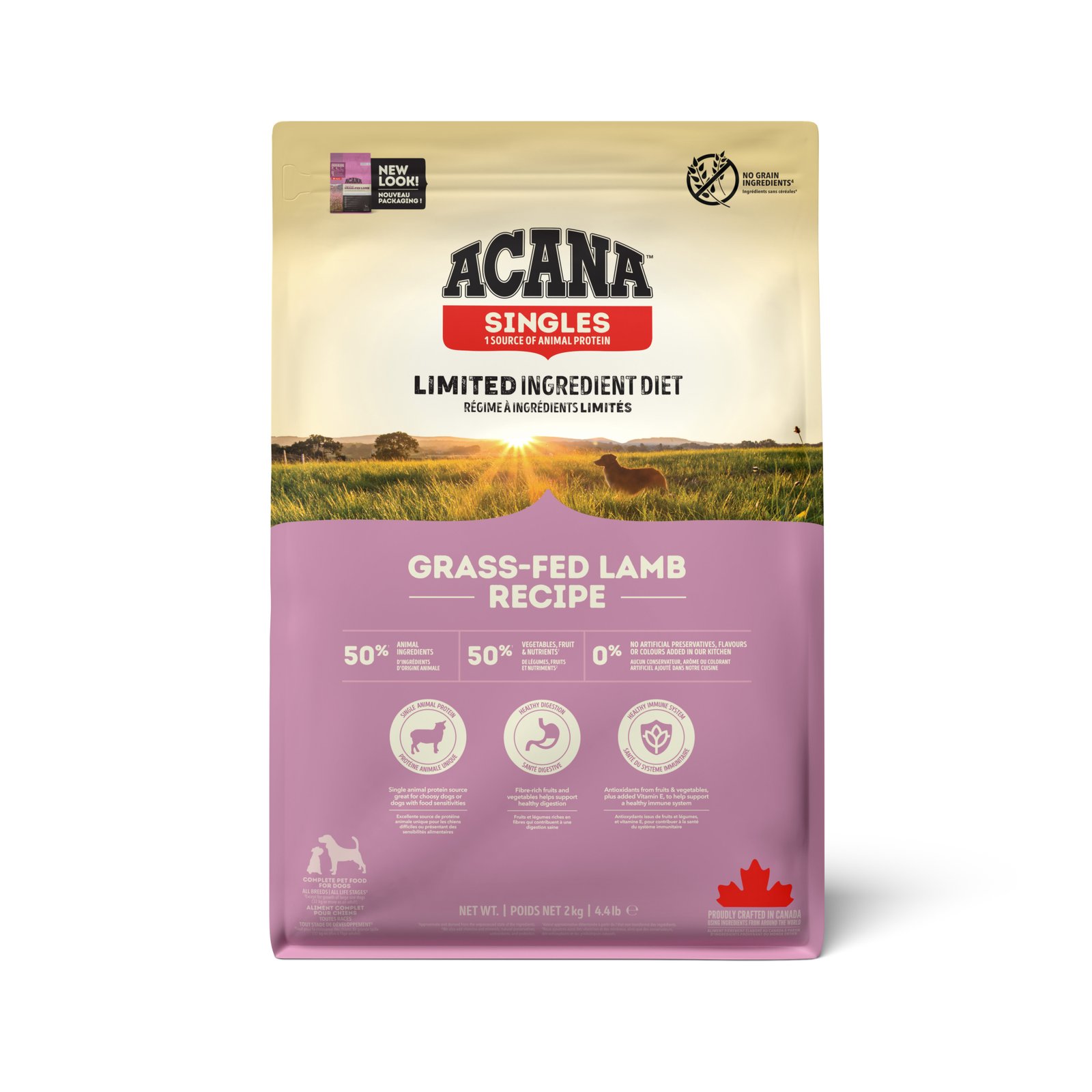 Acana Grass-Fed Lamb Dry Dog Food
