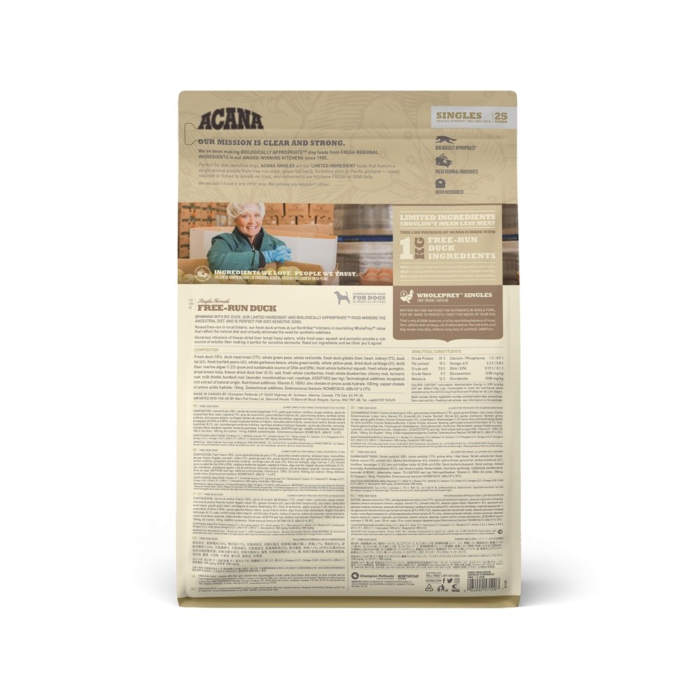 Acana Free-Run Duck Dry Dog Food